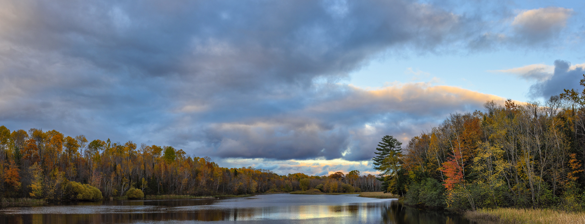 Above Saxon Falls