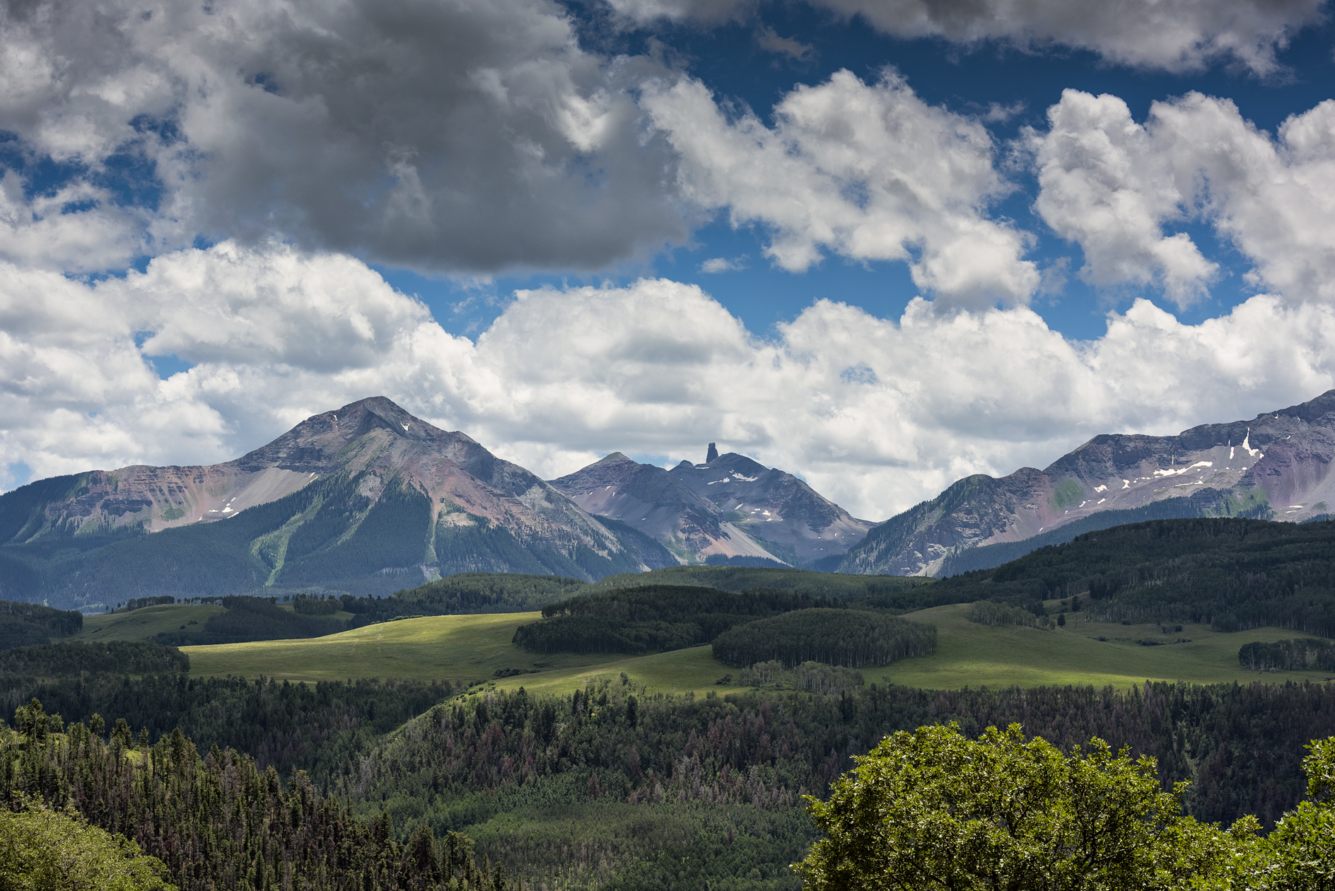 Across Sunshine Mesa
