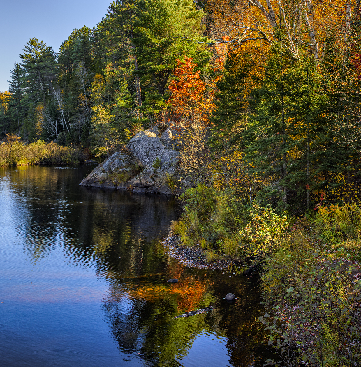 Along the Peshekee River