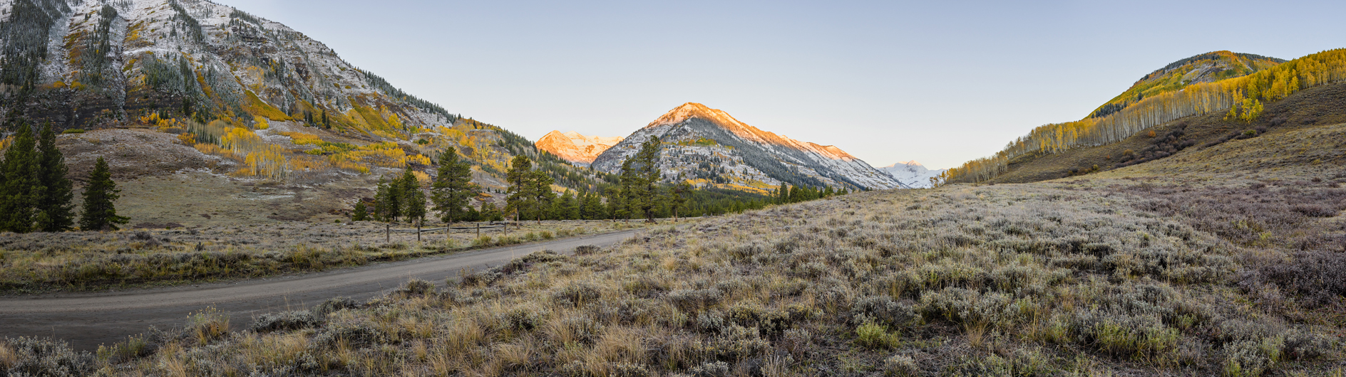 Along the Slate River Road