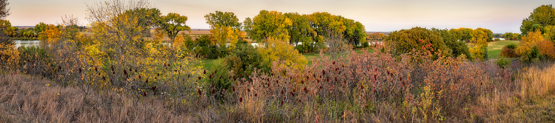 Autumn Along the Loup