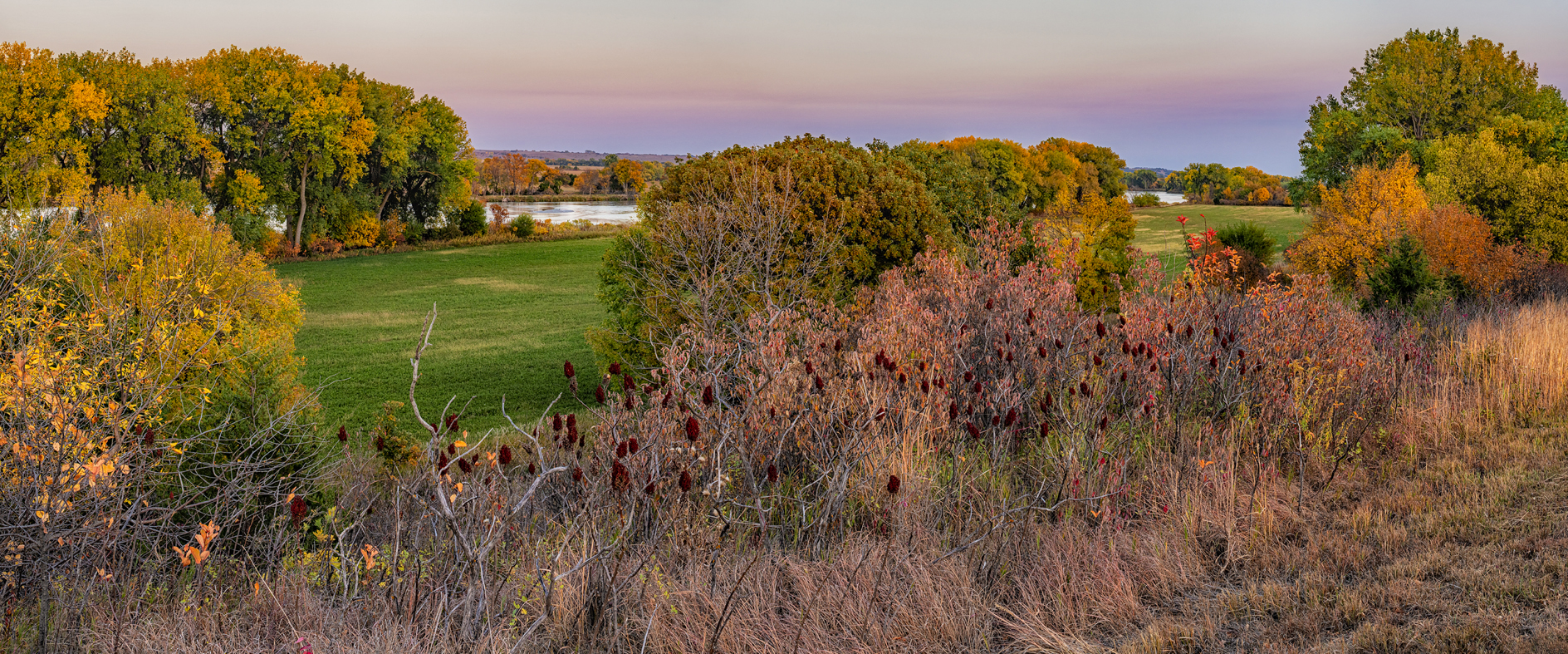 Autumn Along the Loup III