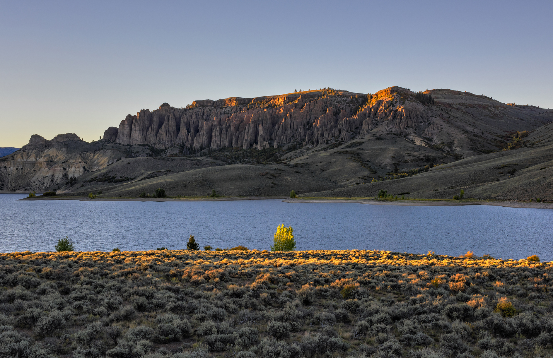 Blue Mesa Evening II