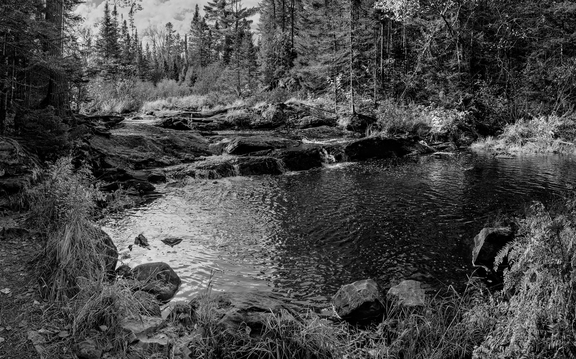 Bubbling through Morning II