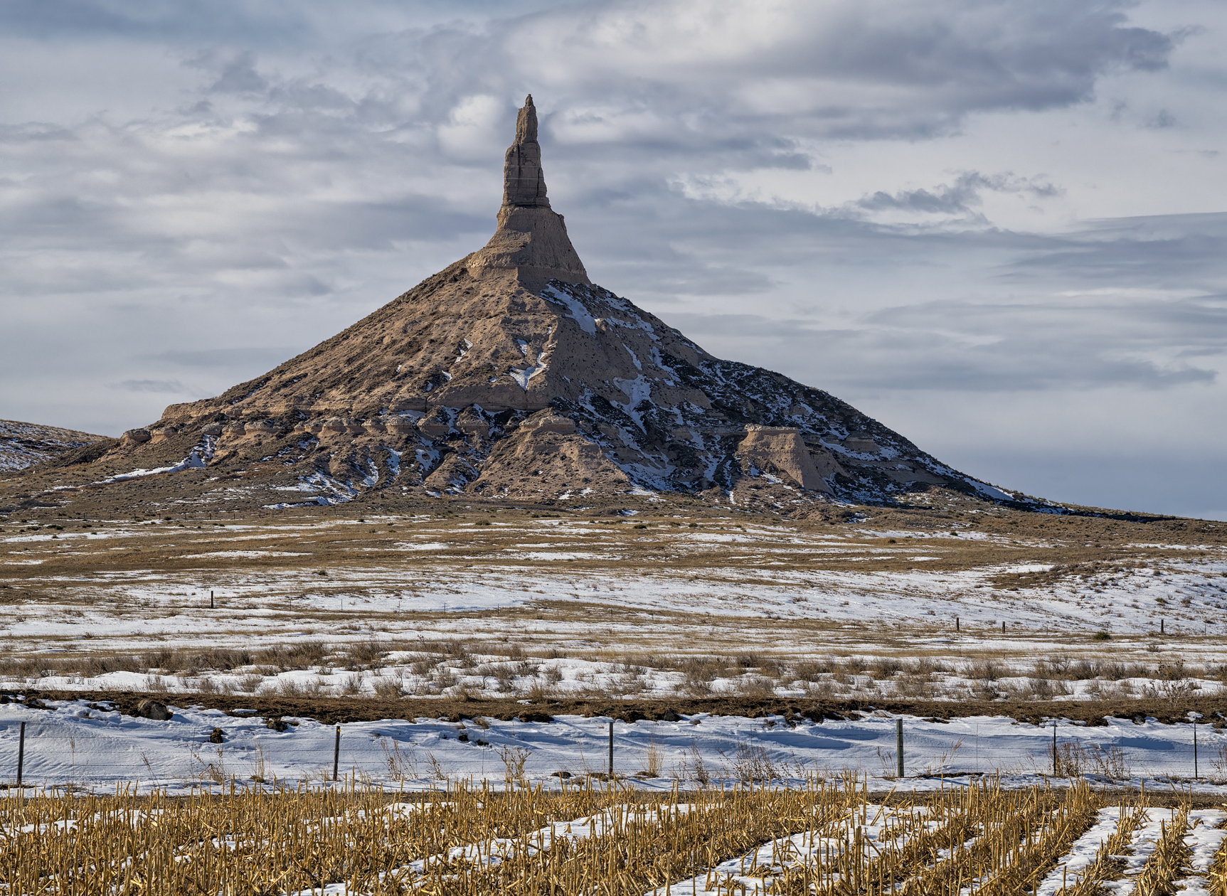 Chimney Rock Winter