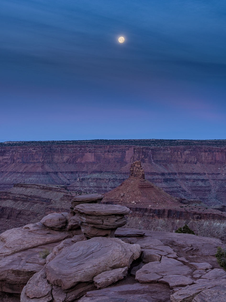 Dead Horse Point Moon
