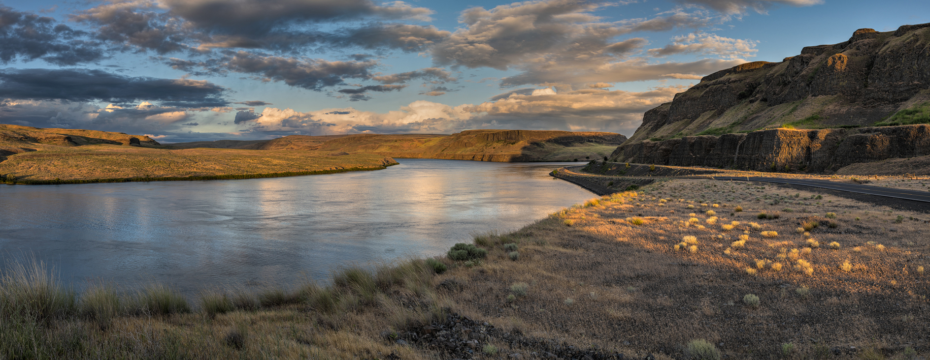 Evening Along the Snake