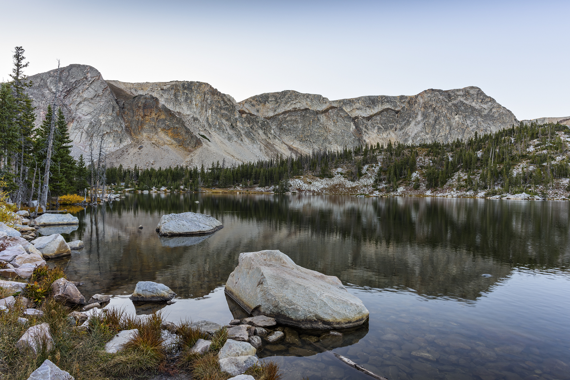 Evening at Mirror Lake