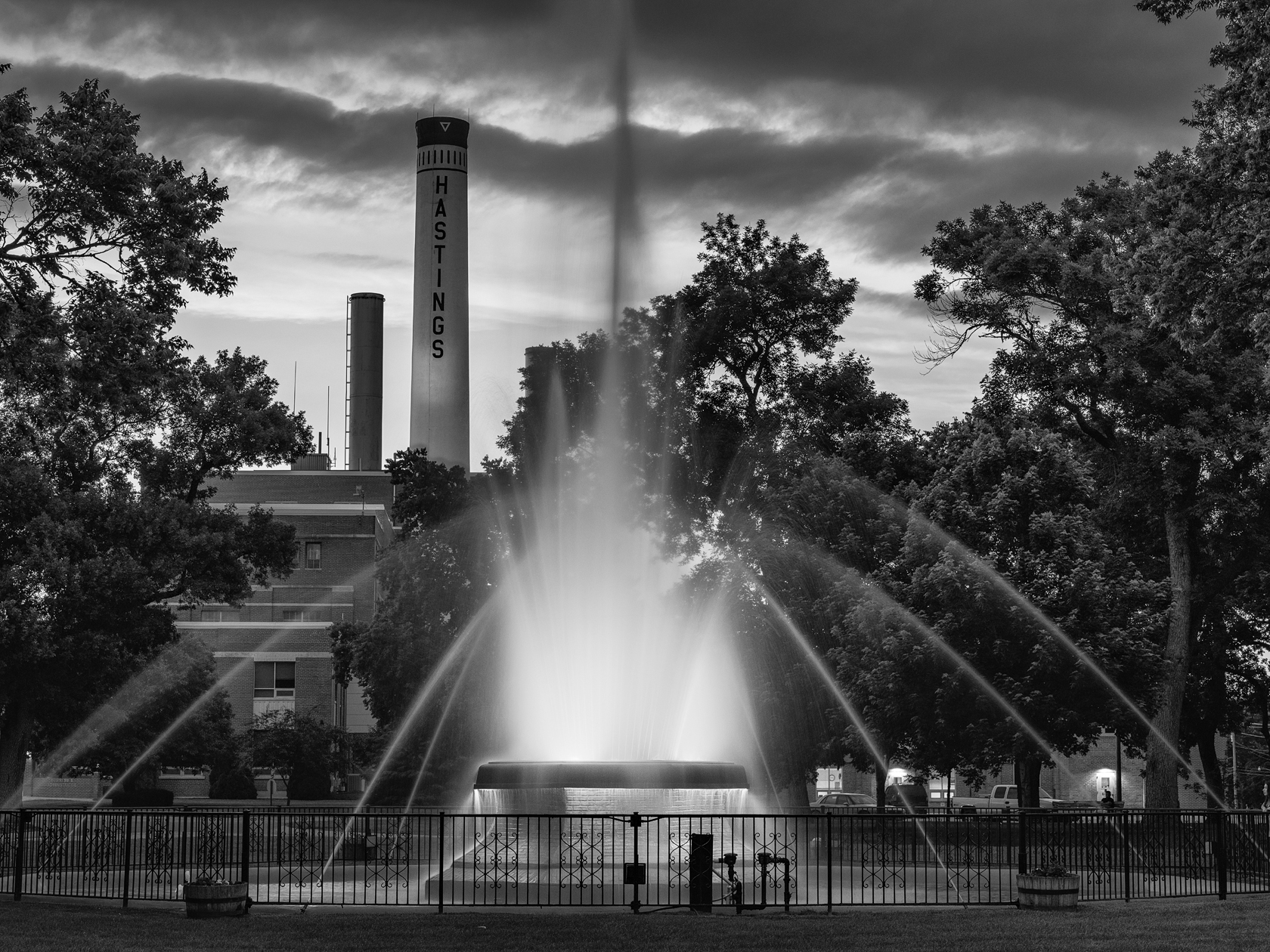 Evening at the Fountain II