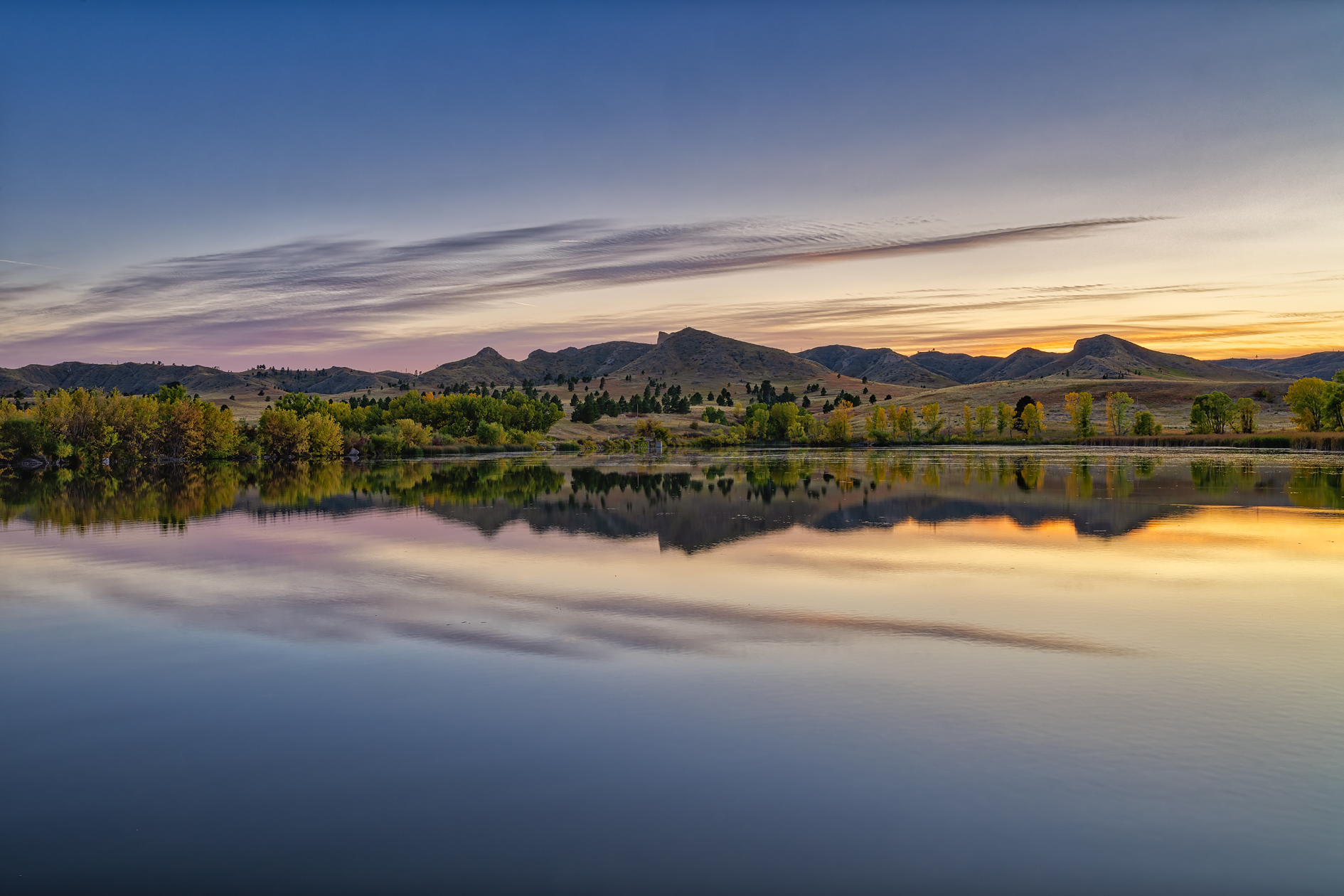 Evening at the Reservoir III