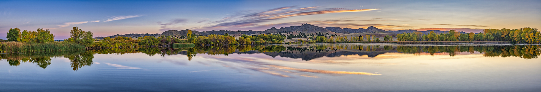 Evening at the Reservoir IV