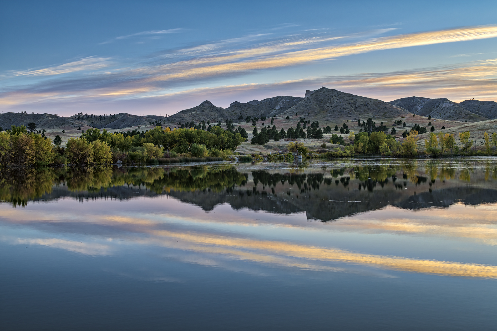 Evening at the Reservoir V