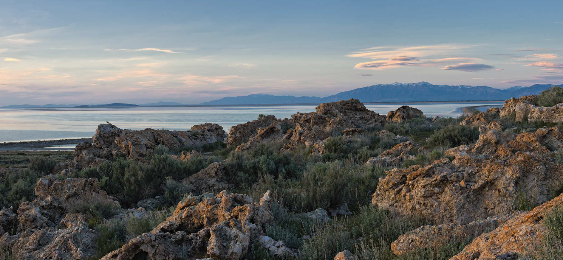 Evening on the Great Salt Lake