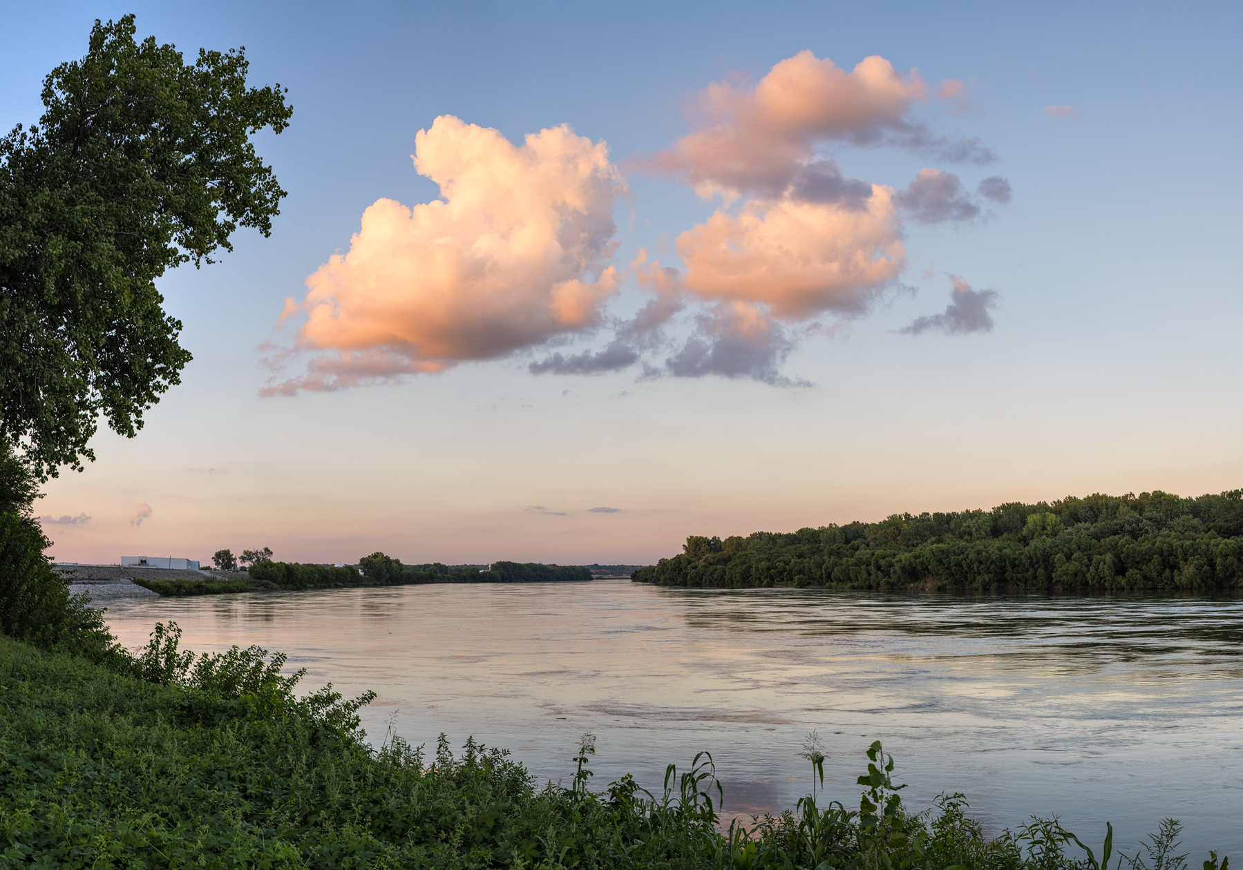 Evening on the Kansas