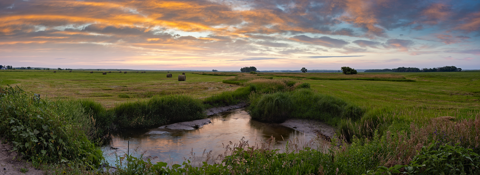 Hay Meadow Sunrise