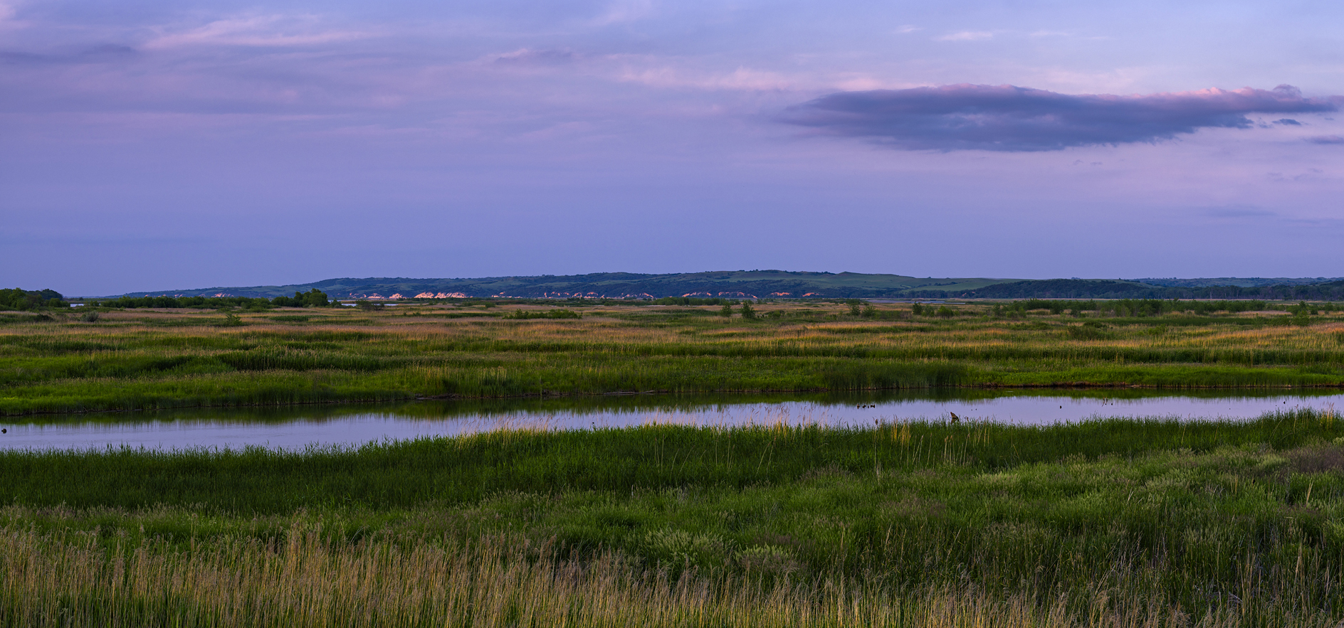 Last Light on the River Bottom