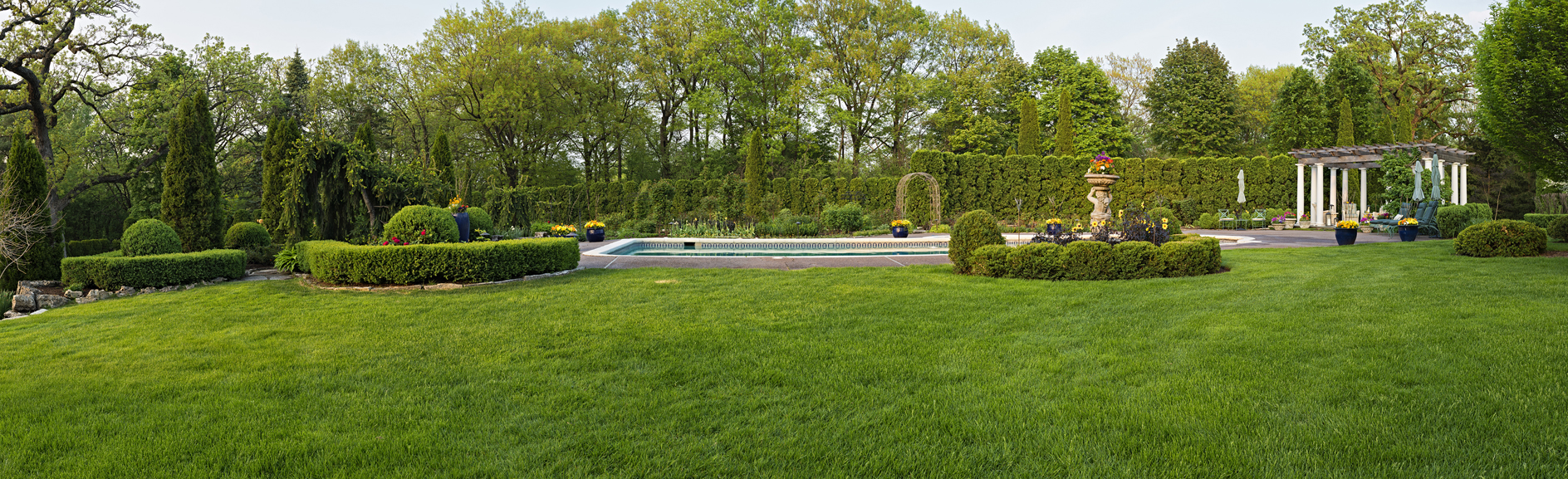Lounging around the Pool