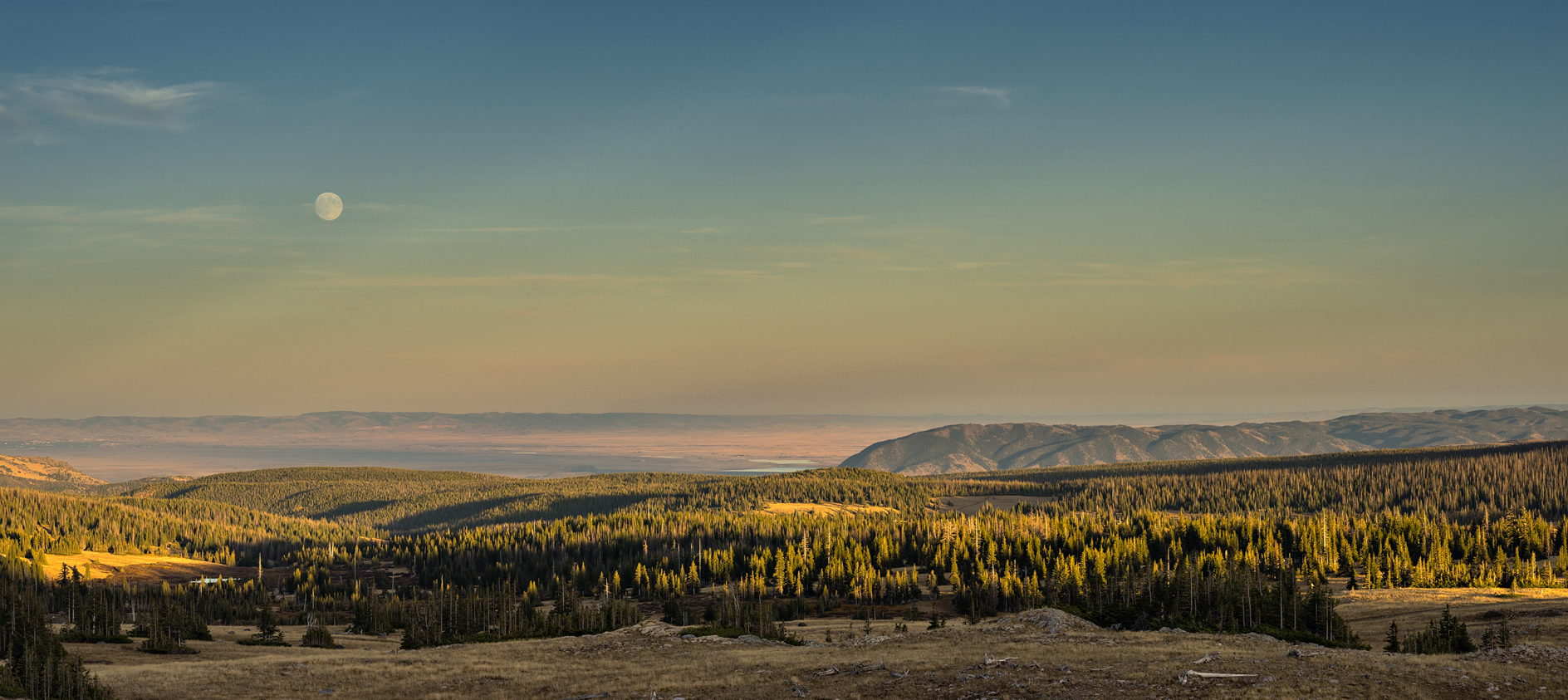 Medicine Bow Moonrise