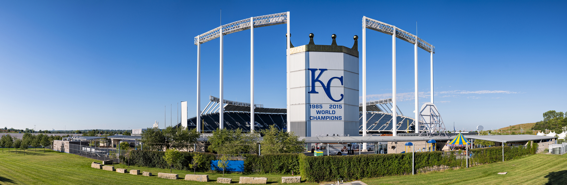 Morning at the Stadium