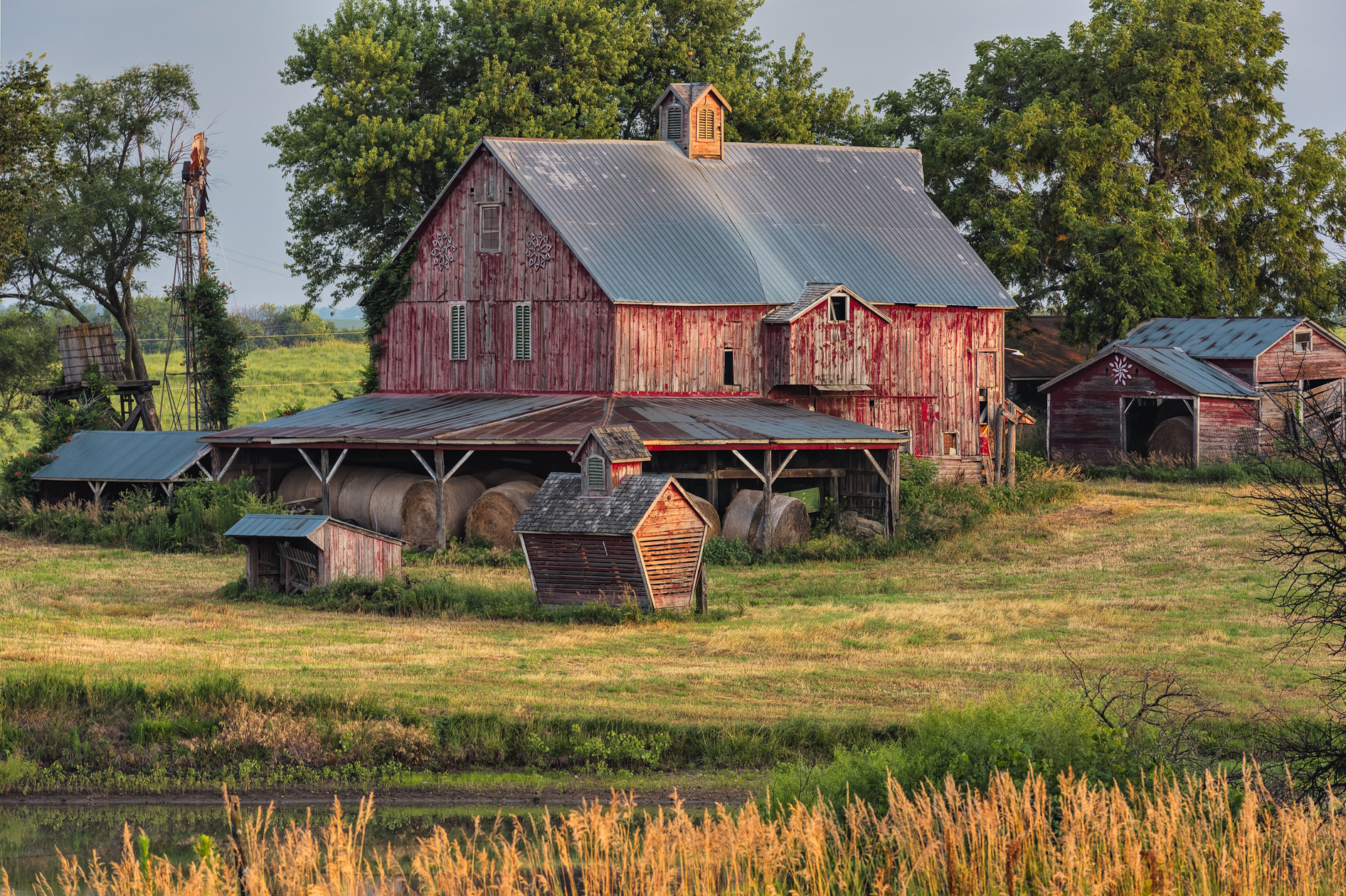 Old Barn Morning II