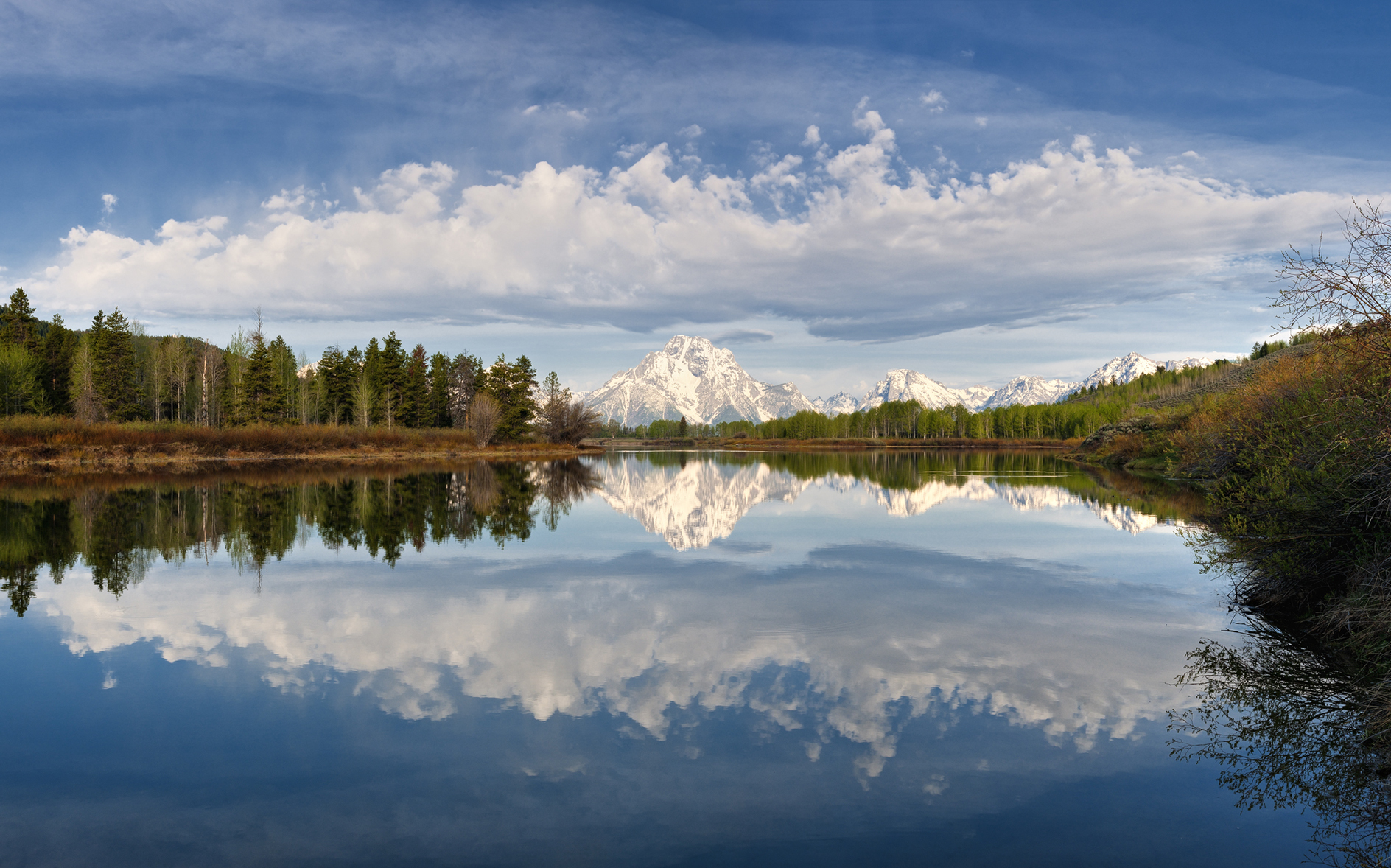 Reflections at Oxbow Bend