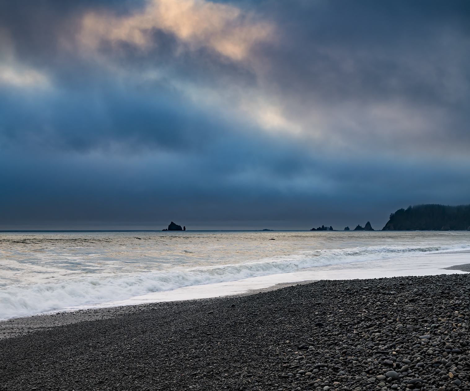 Rialto Beach Evening