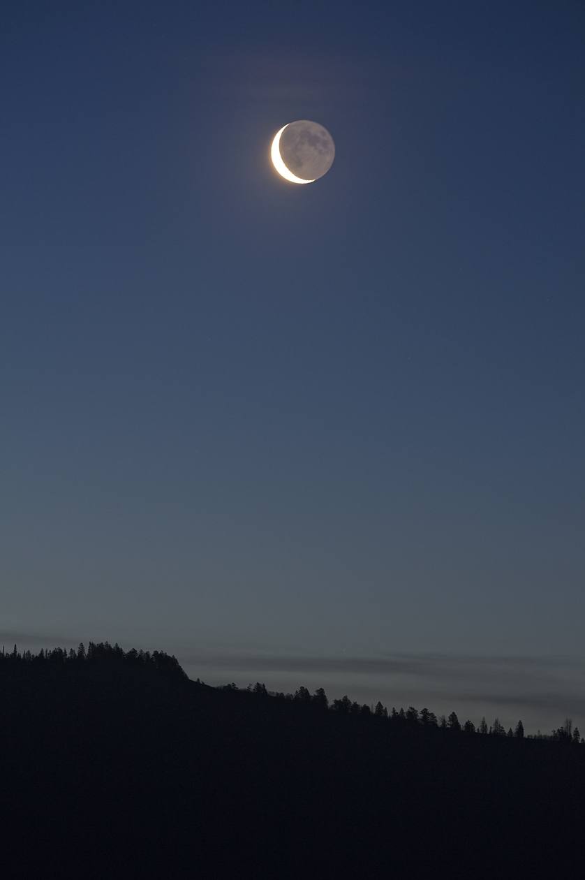 Shadow Mountain Moon