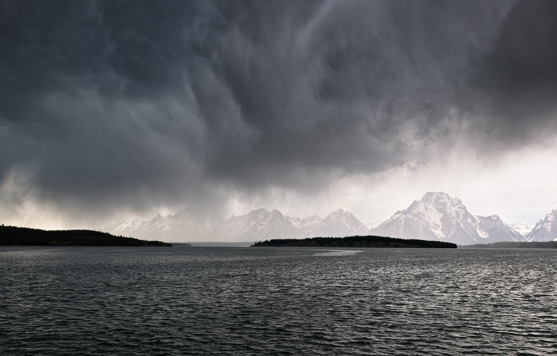 Squall over Jackson Lake