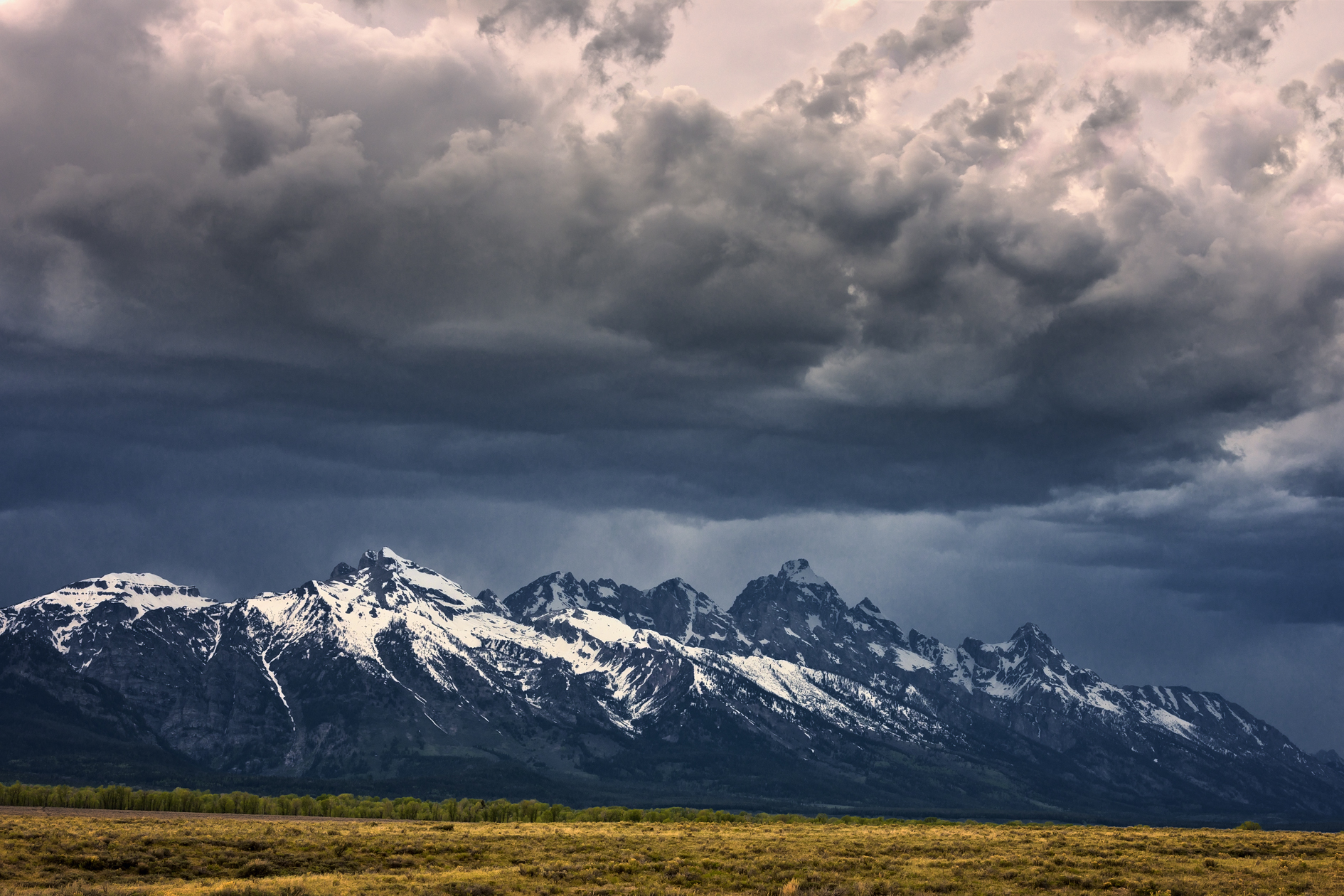 Storm Over the Tetons