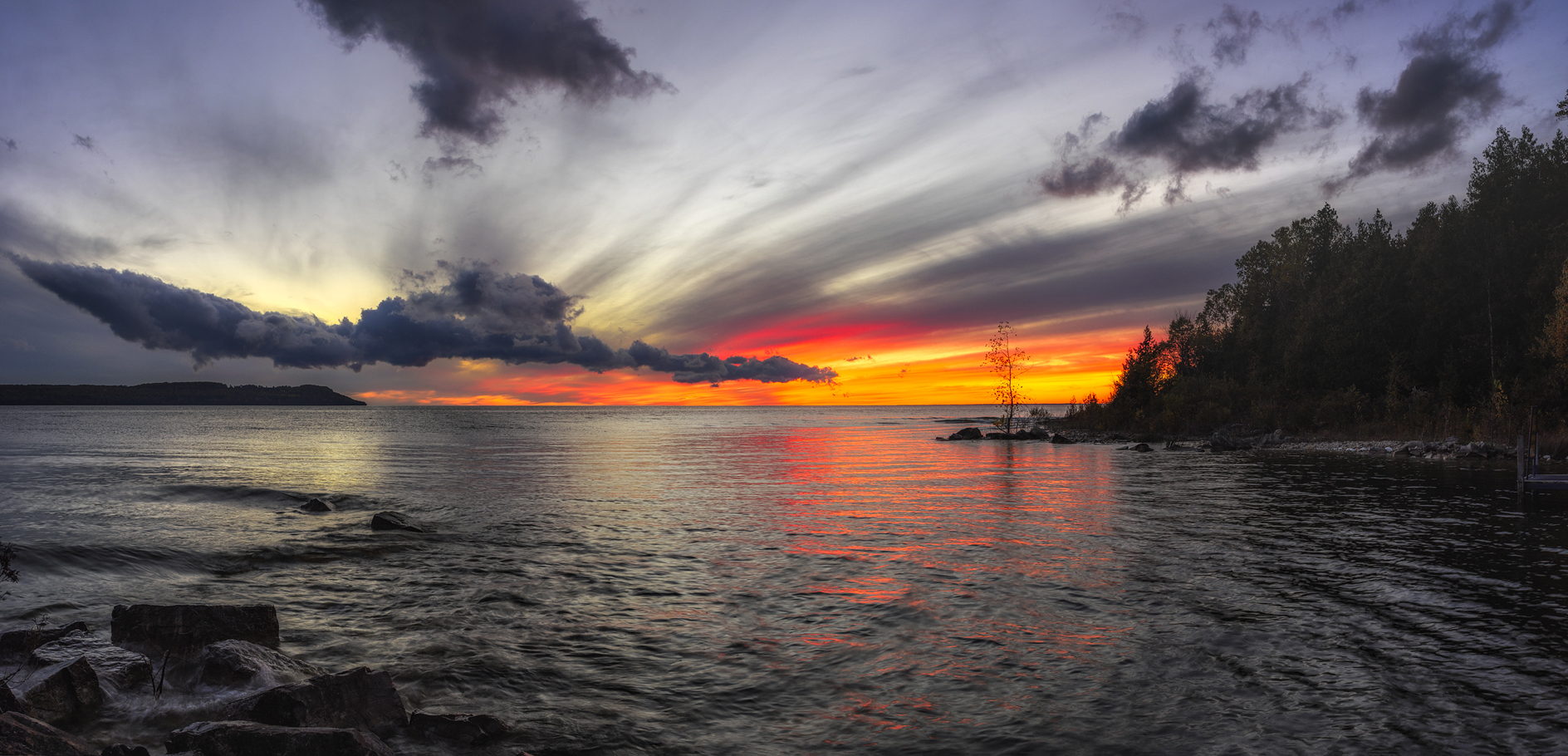 Sundown on the Bay II