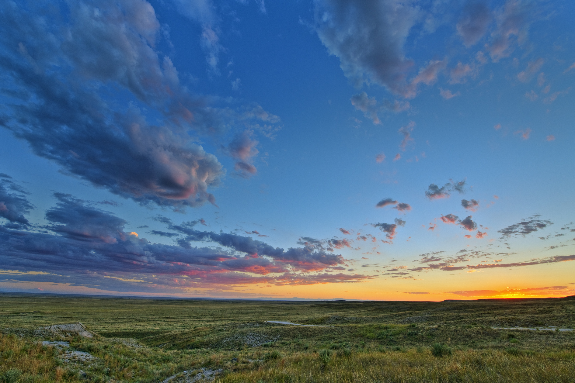 Sundown on the Range
