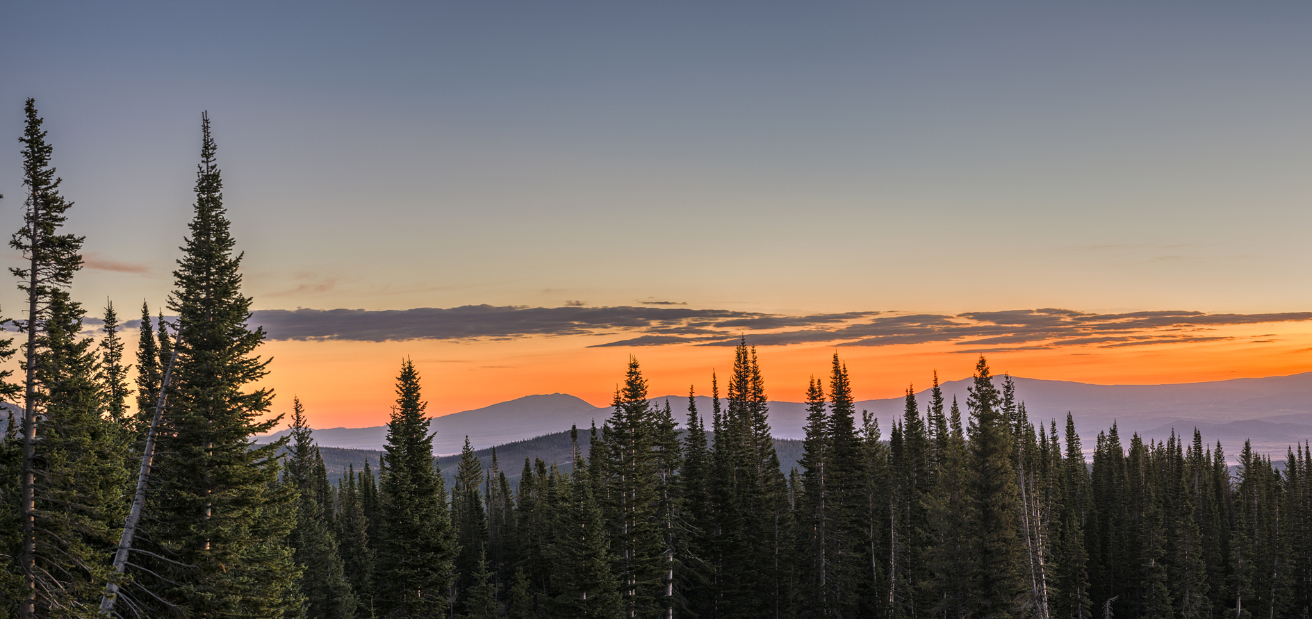 Sunrise At the Divide