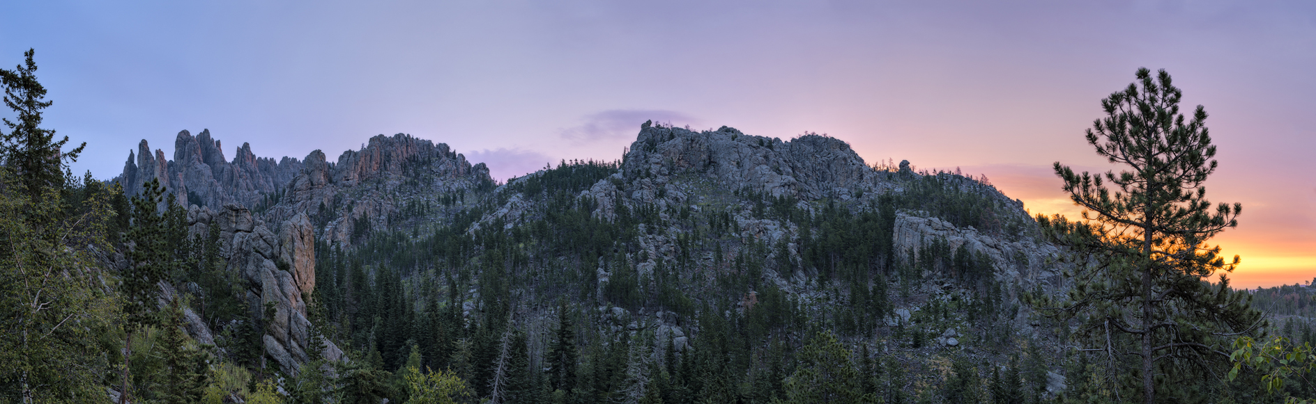 Sunrise at the Needles