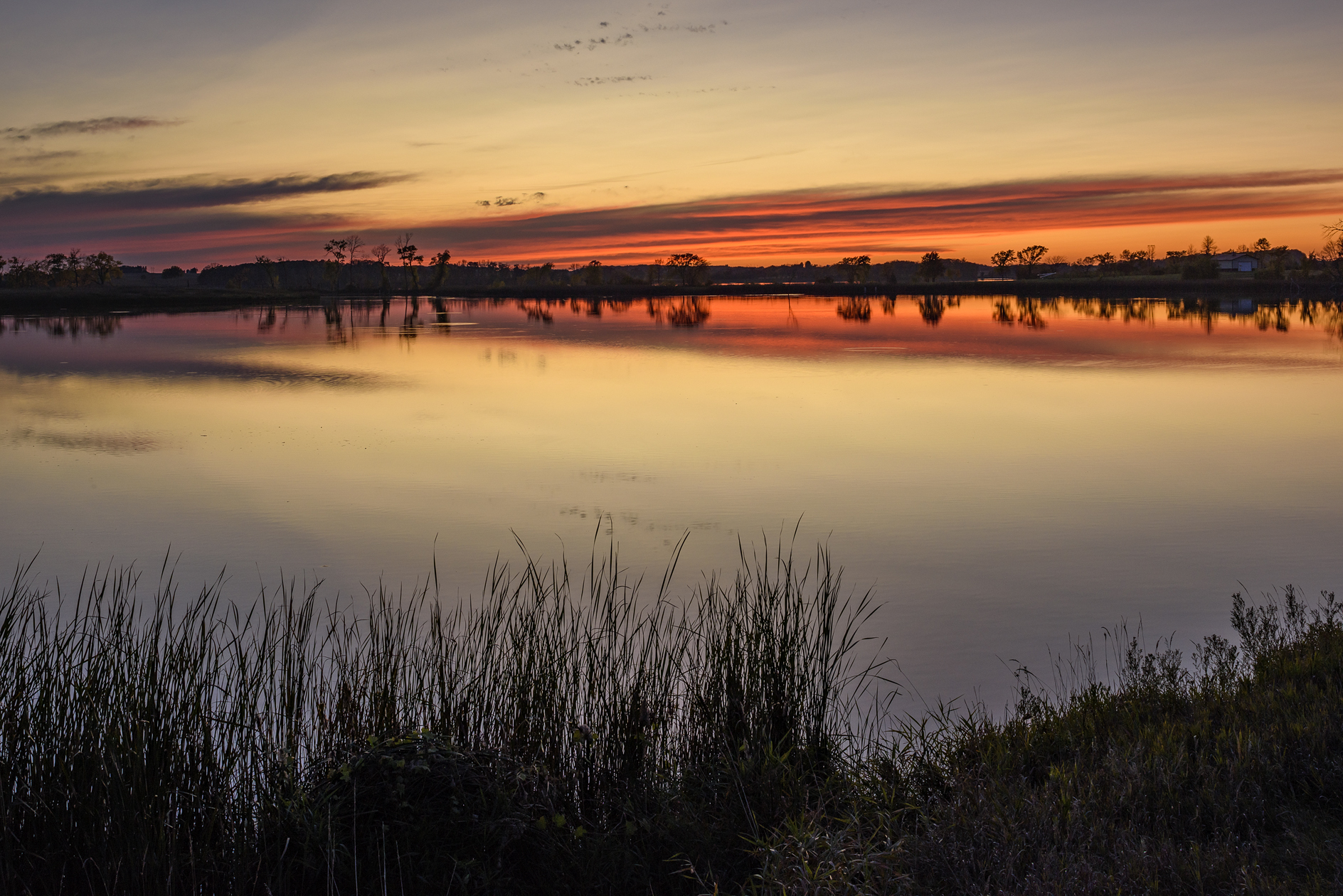Sunset at Silver Lake