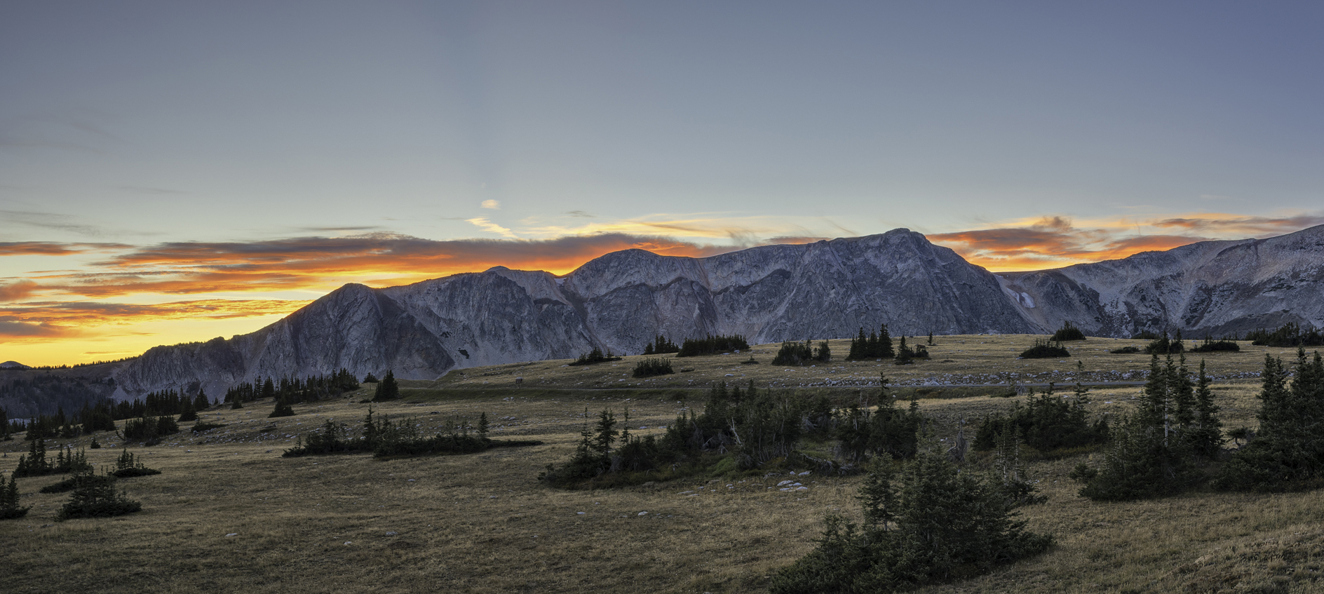 Sunset from Libby Flats