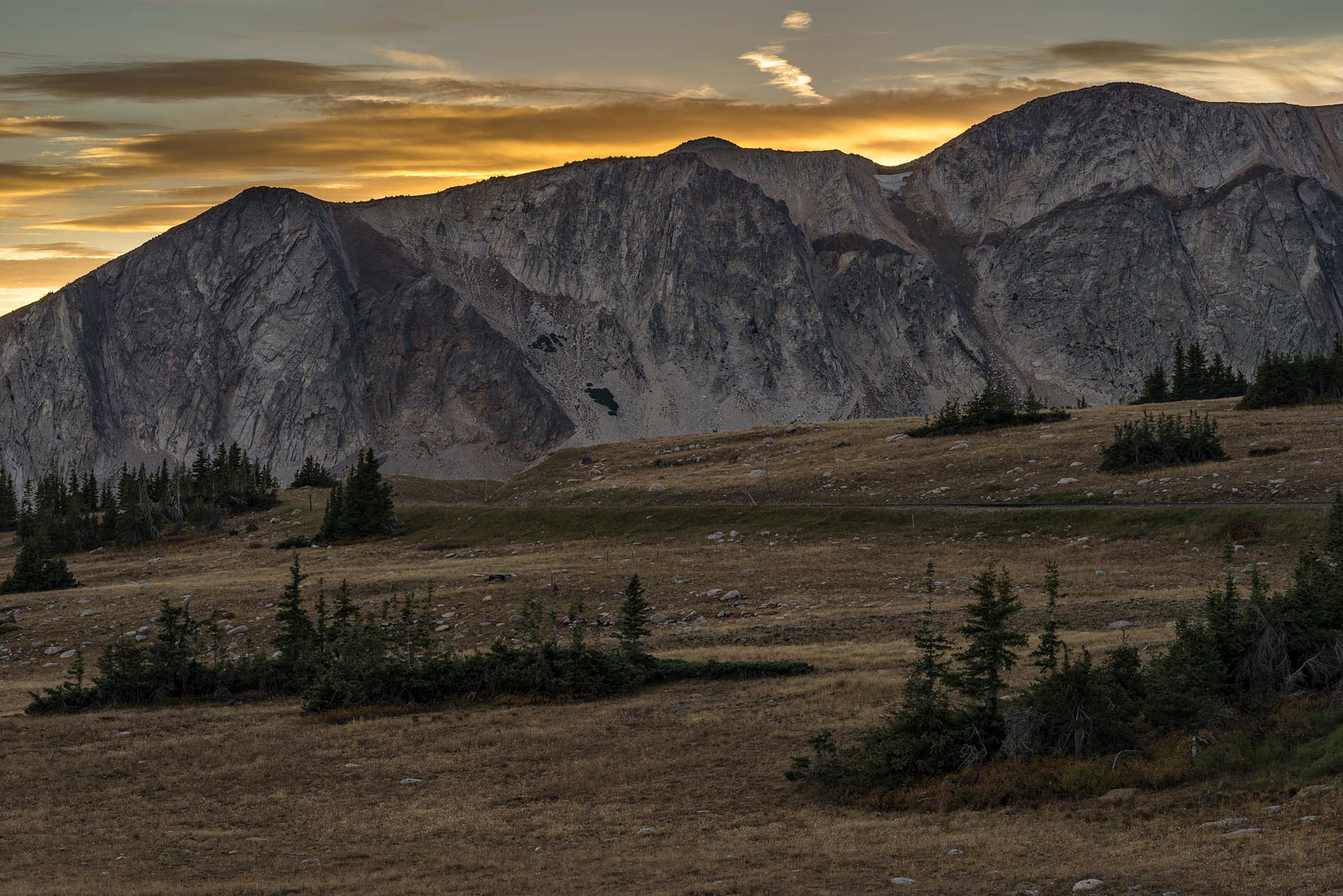 Sunset from Libby Flats II