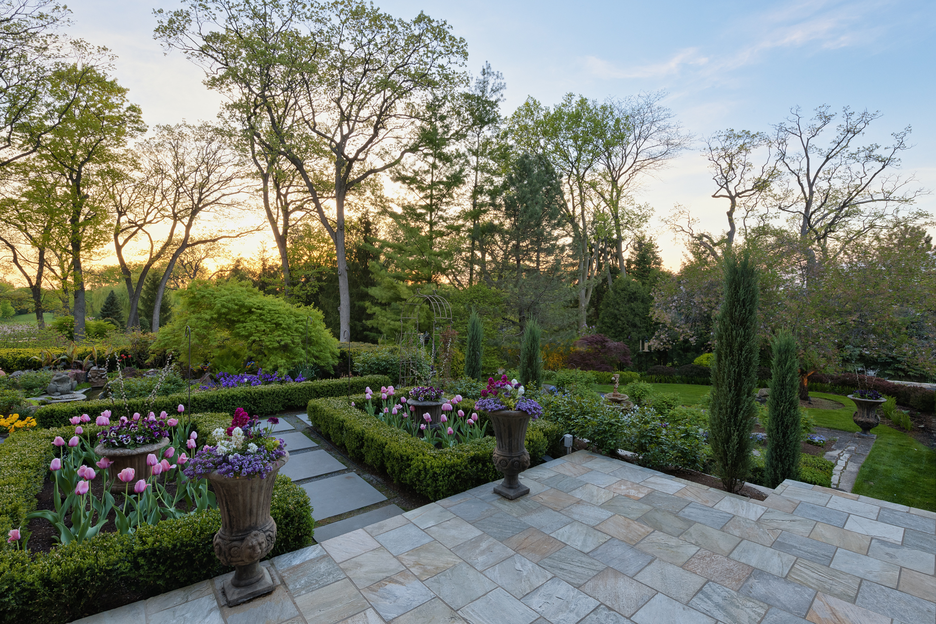 Sunset on the Terrace