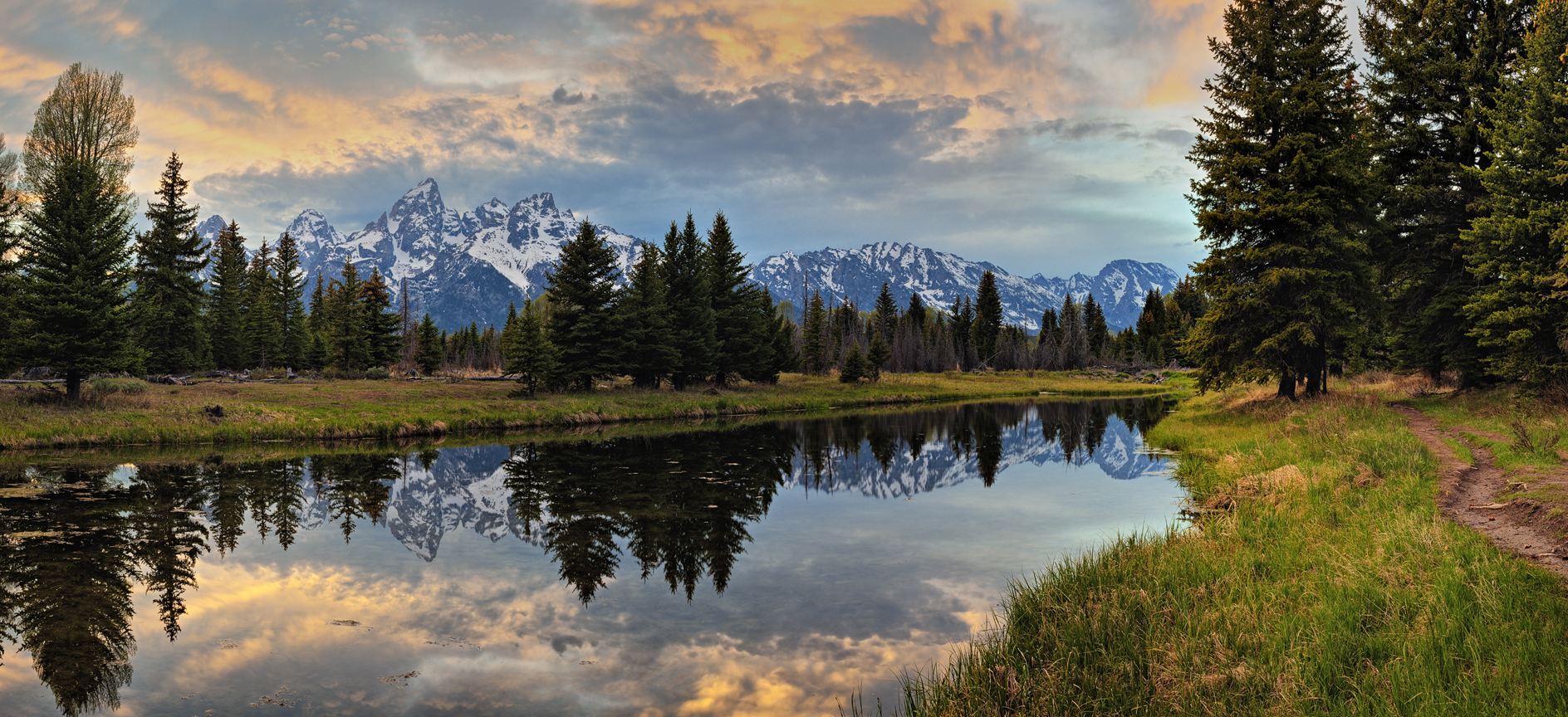 Teton Evening