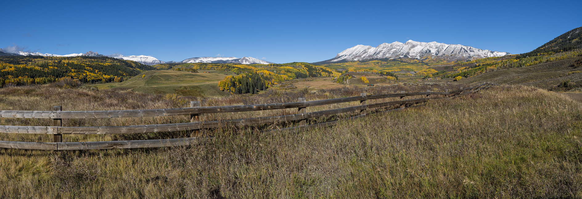 West Elk Mountains View