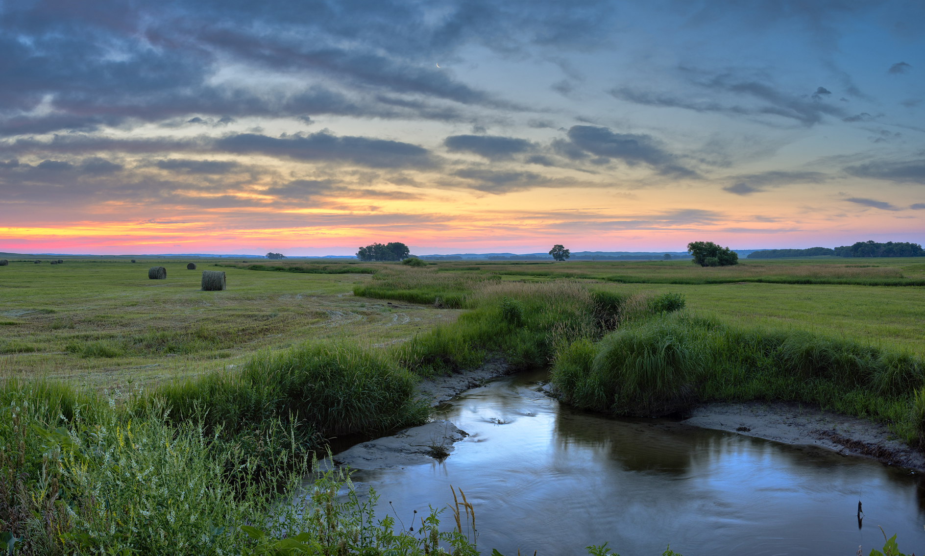 Winding through the Meadow II