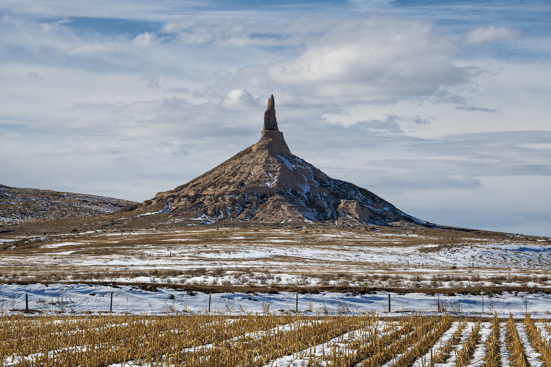 Winter at the Rock III